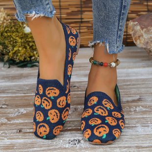 Chaussures plates de sport basses à bout rond pour femmes