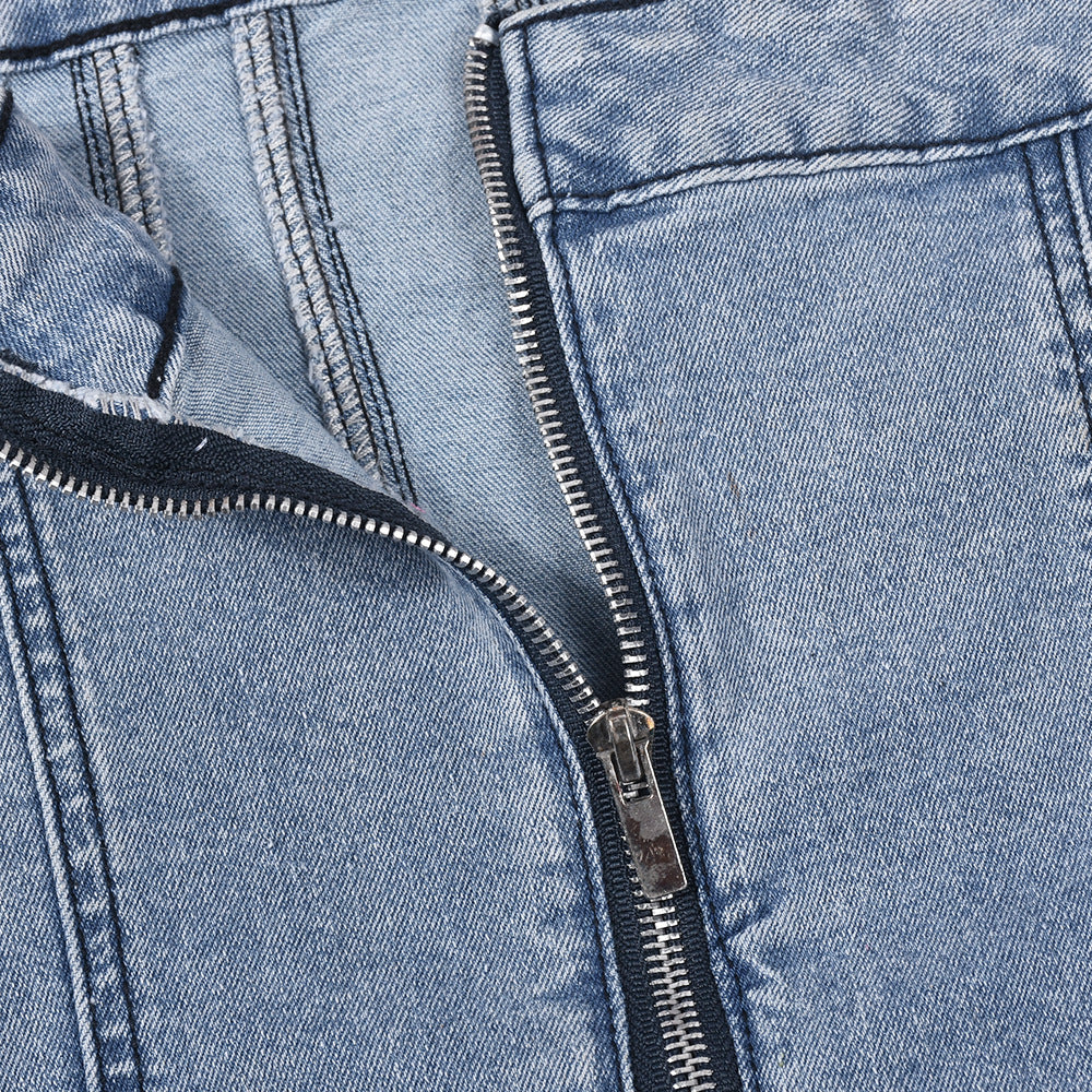Robe Courte Bustier en Jean Coupe Moulante Élégante & Look Été Chic